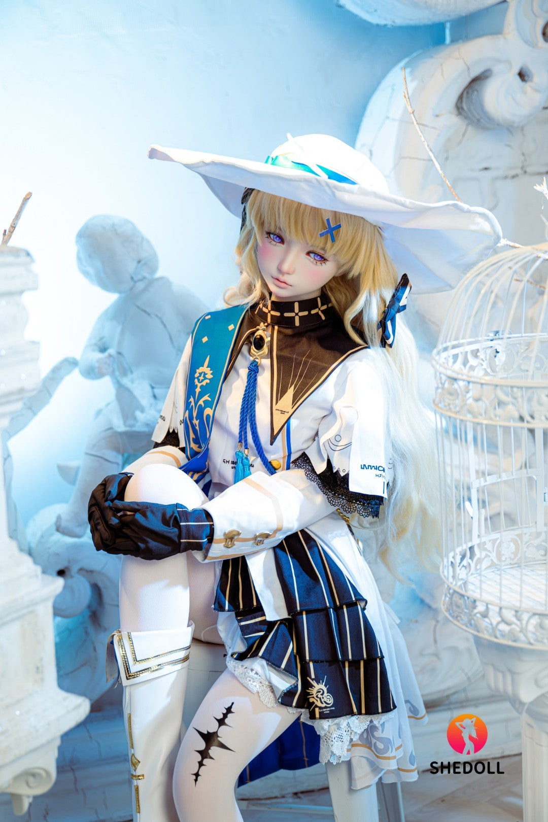 Phoebe bambola del sesso (SHEDOLL Coppa A da 152 cm #SH189 2.0 TPE+silicone)