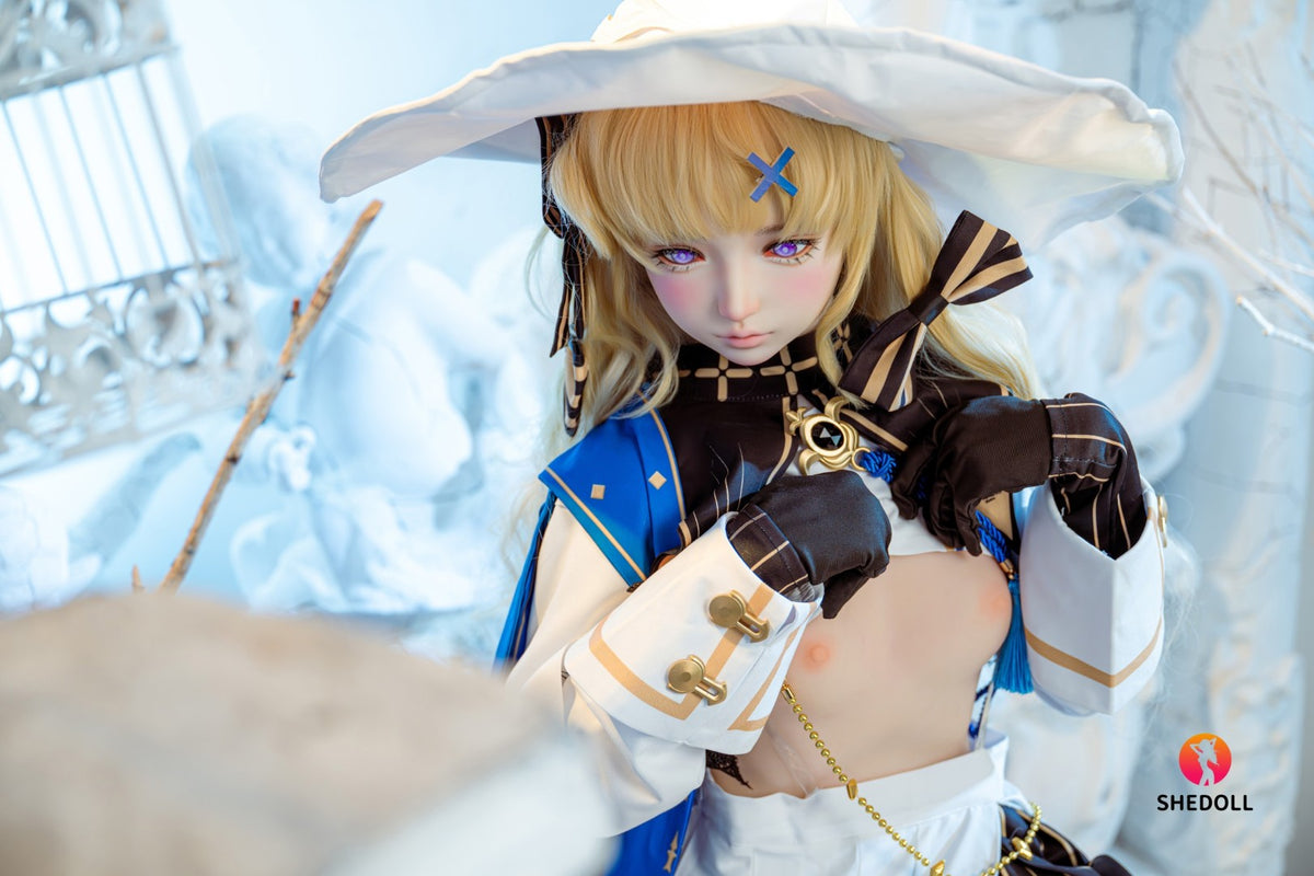 Phoebe bambola del sesso (SHEDOLL Coppa A da 152 cm #SH189 2.0 TPE+silicone)