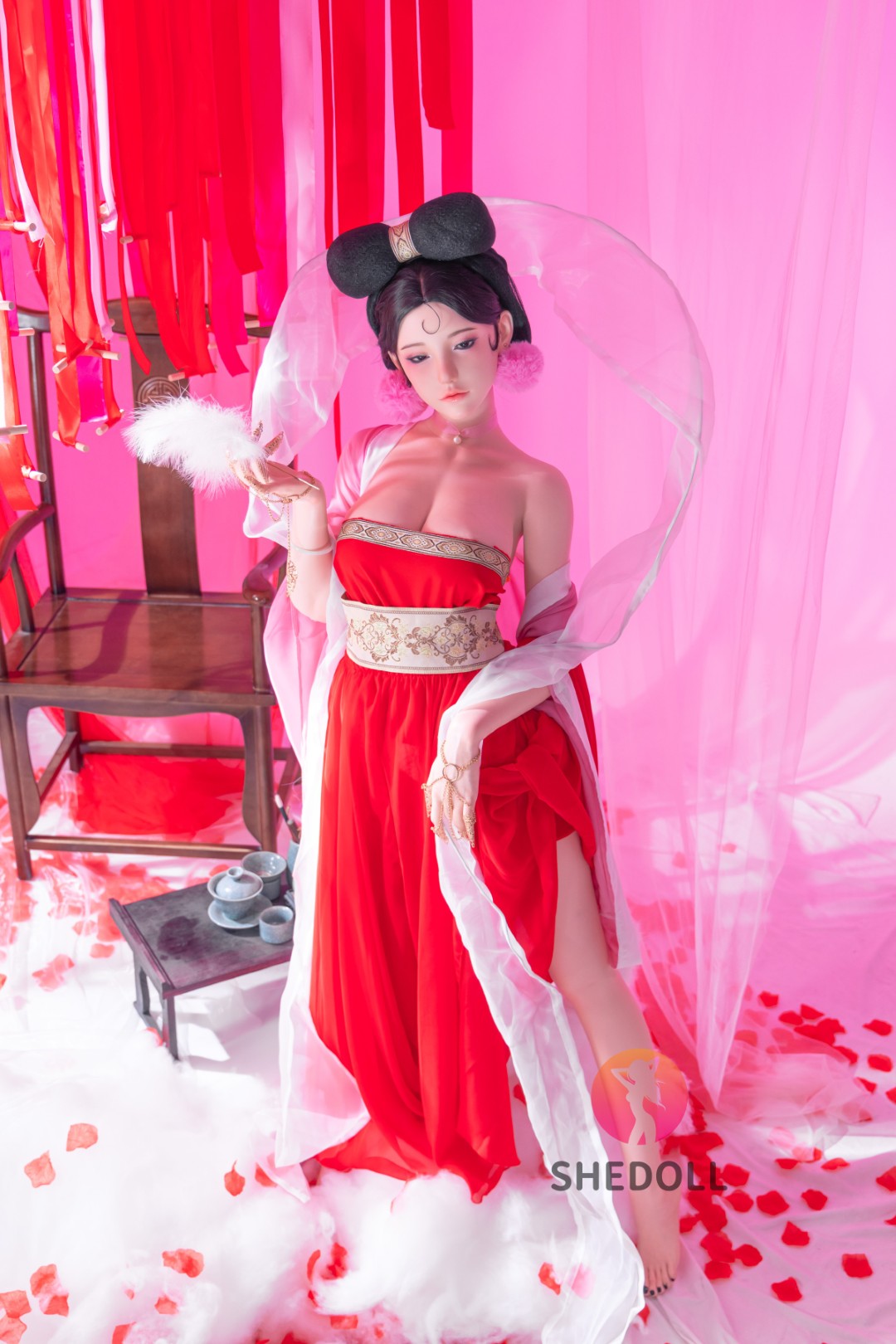 Vesper bambola del sesso (SHEDOLL Coppa D da 168 cm n. SH193 2.0 in silicone)