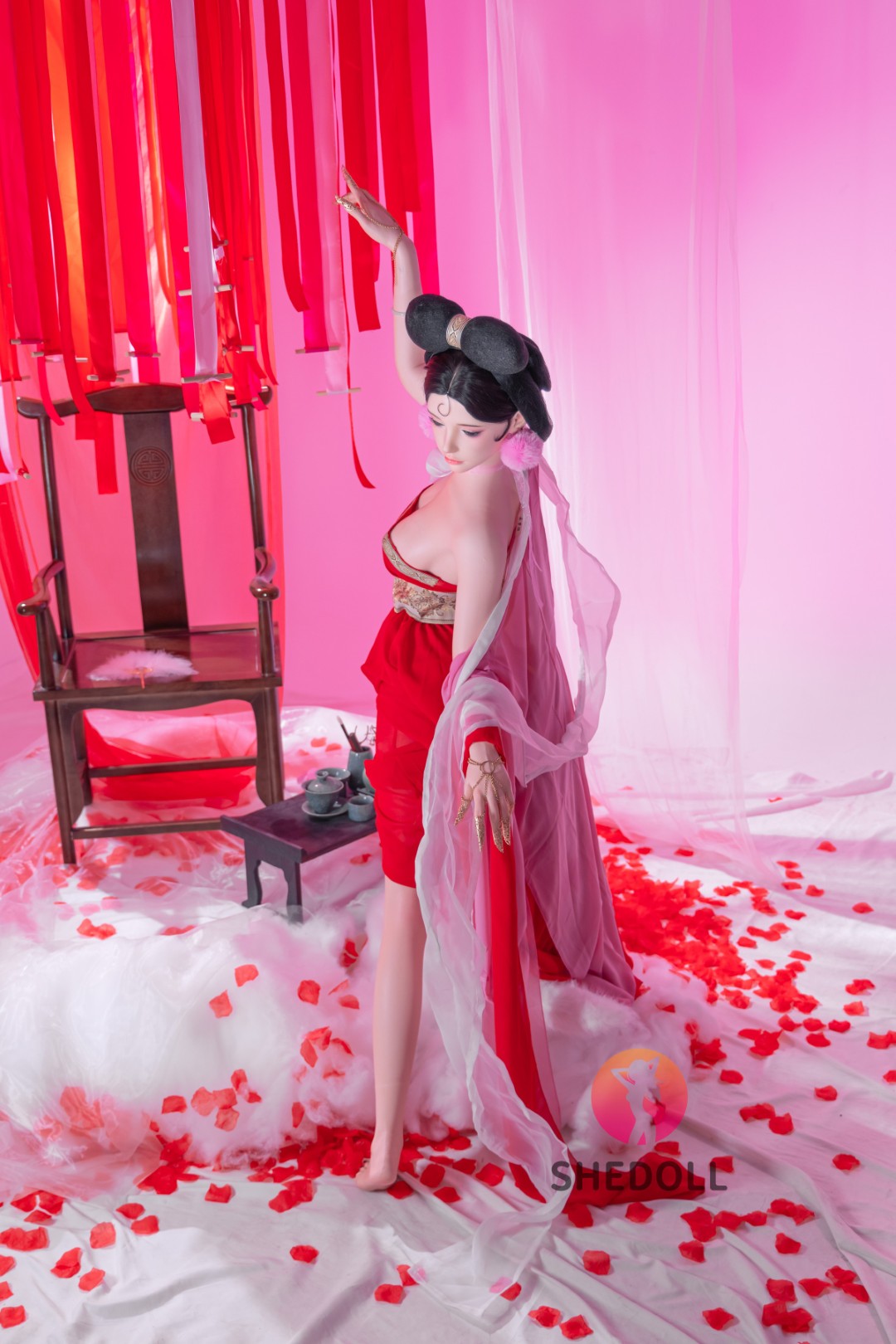 Vesper bambola del sesso (SHEDOLL Coppa D da 168 cm n. SH193 2.0 in silicone)