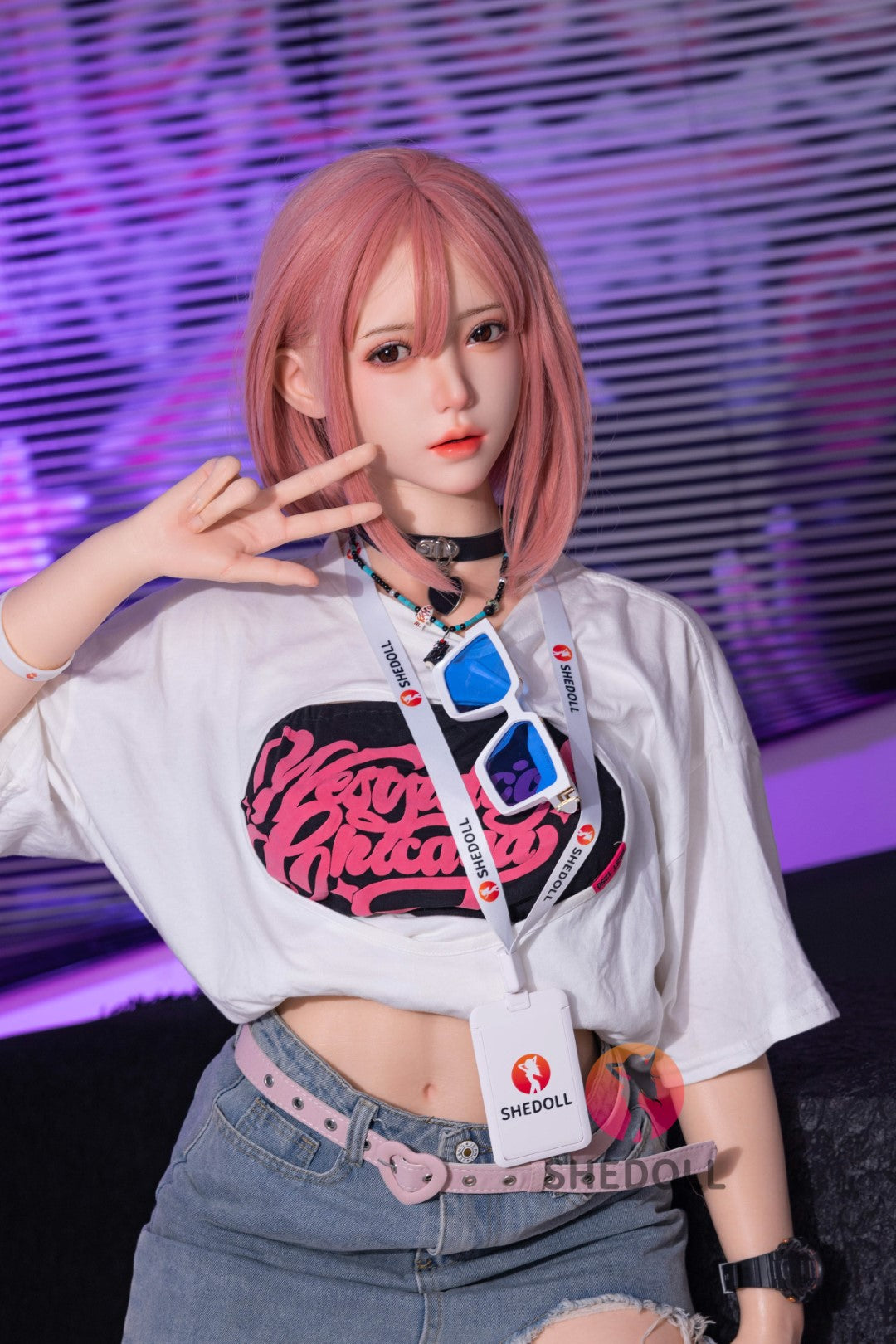 Cheryl bambola del sesso (SHEDOLL Coppa D da 167 cm n. SH197 2.0 in silicone)