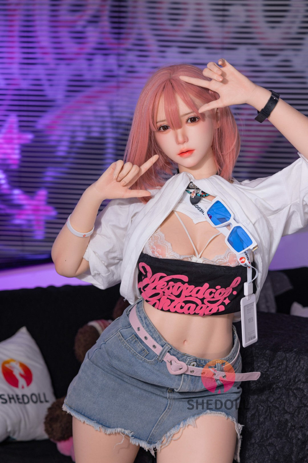 Cheryl bambola del sesso (SHEDOLL Coppa D da 167 cm n. SH197 2.0 in silicone)