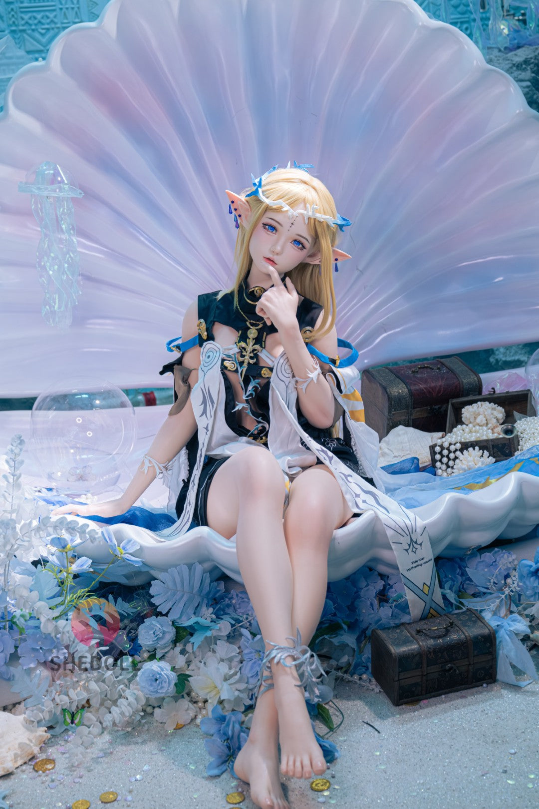 Bambola del sesso di Cartethyia (SHEDOLL Coppa A da 152 cm #SH195 2.0 in silicone)