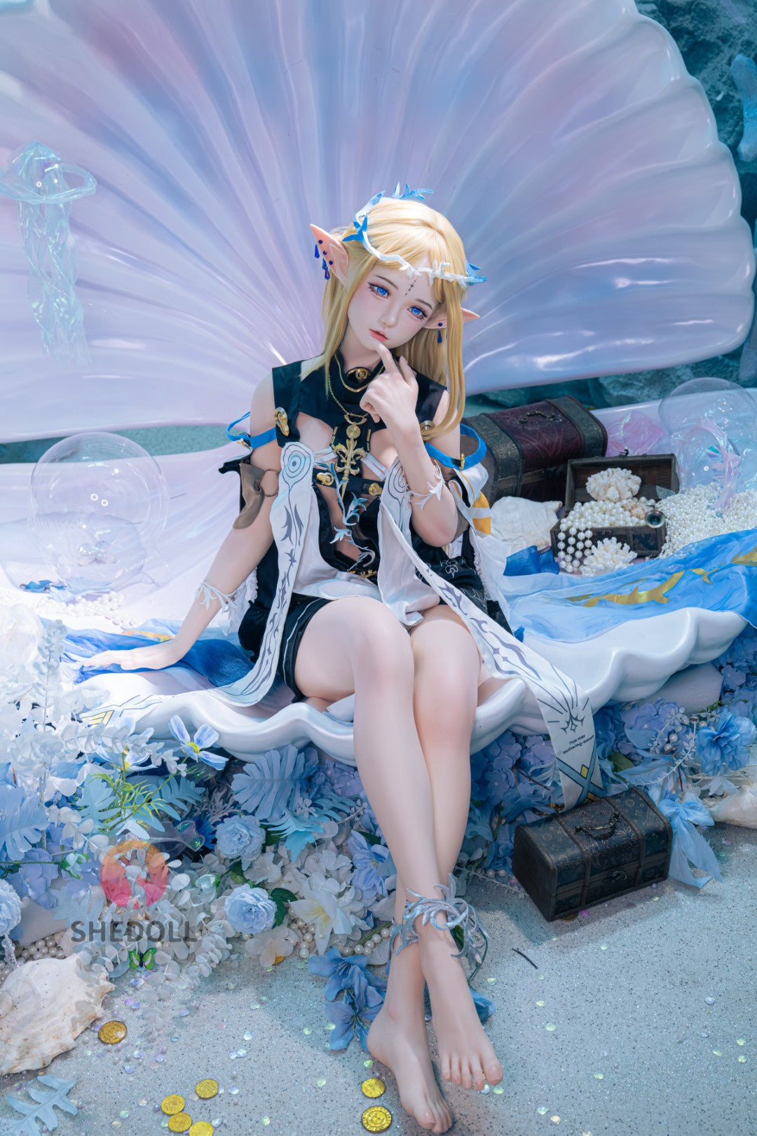 Bambola del sesso di Cartethyia (SHEDOLL Coppa A da 152 cm #SH195 2.0 in silicone)