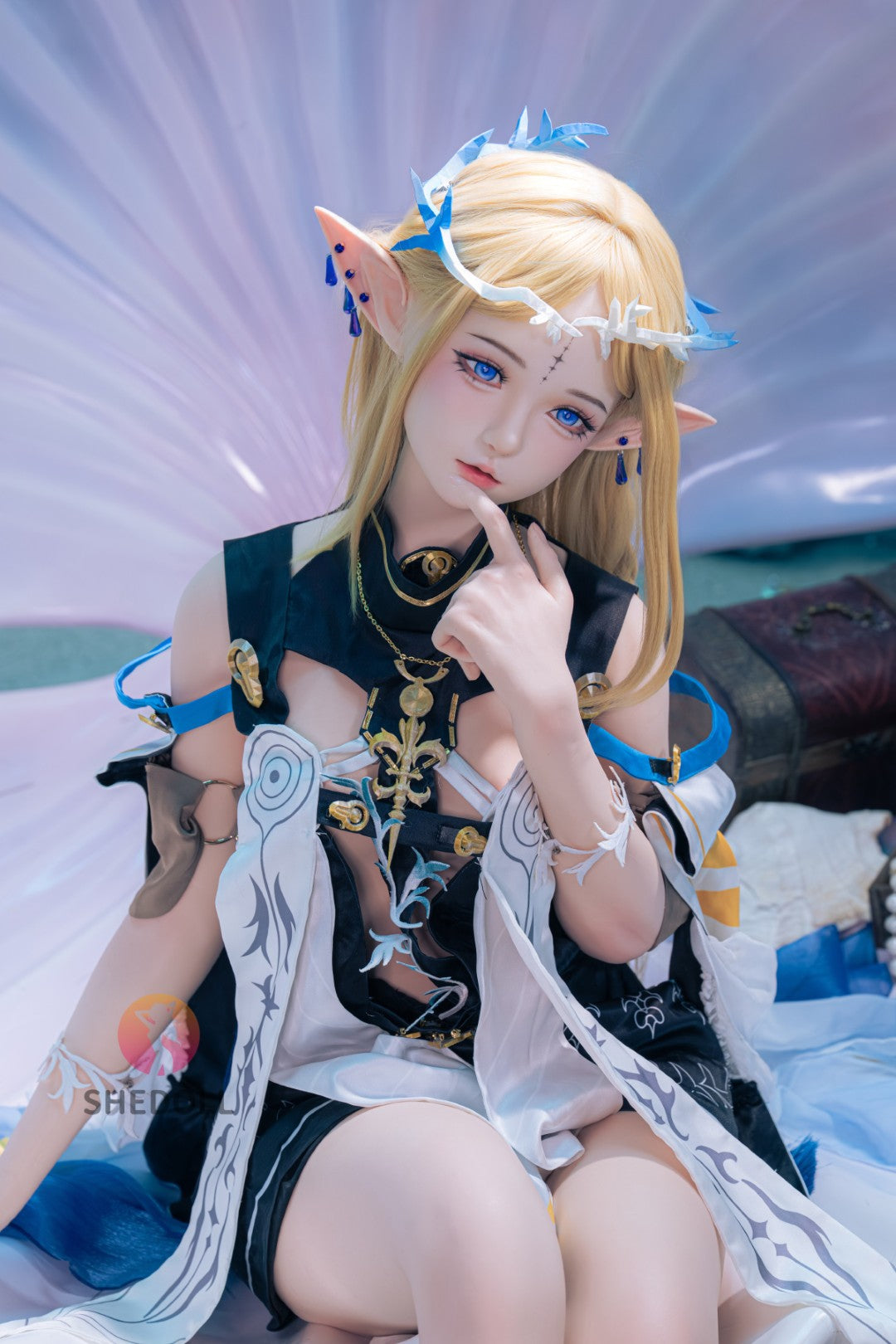 Bambola del sesso di Cartethyia (SHEDOLL Coppa A da 152 cm #SH195 2.0 in silicone)