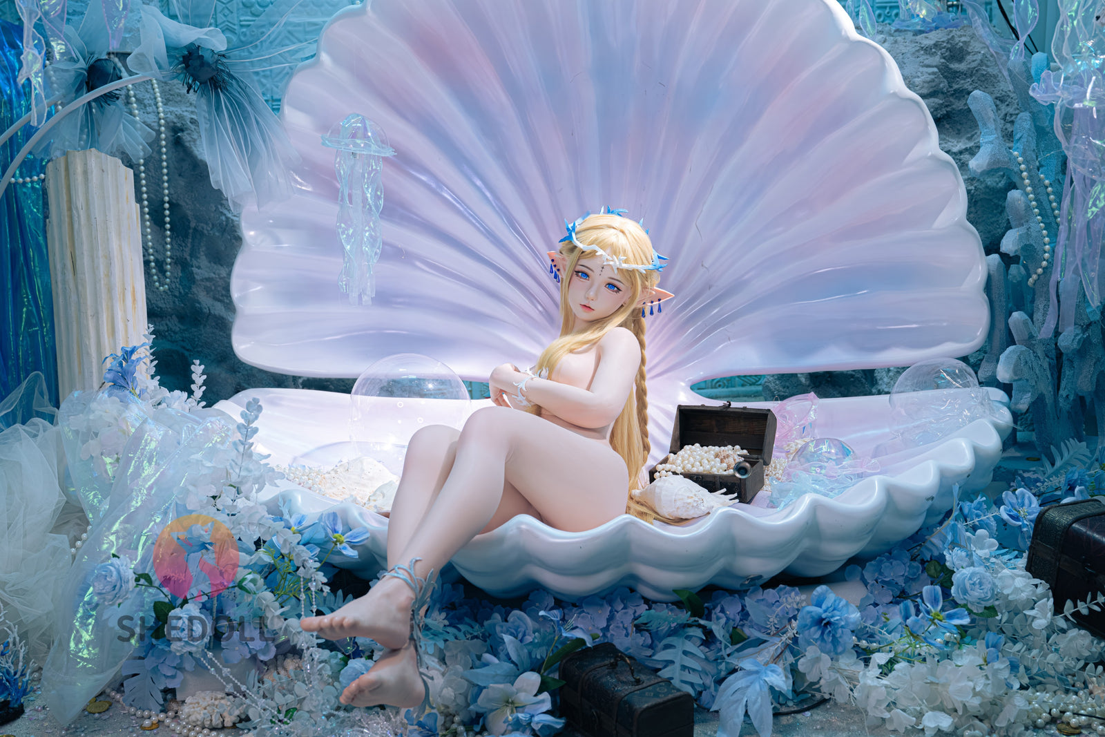 Bambola del sesso di Cartethyia (SHEDOLL Coppa A da 152 cm #SH195 2.0 in silicone)