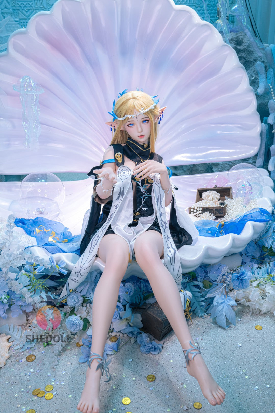 Bambola del sesso di Cartethyia (SHEDOLL Coppa A da 152 cm #SH195 2.0 in silicone)