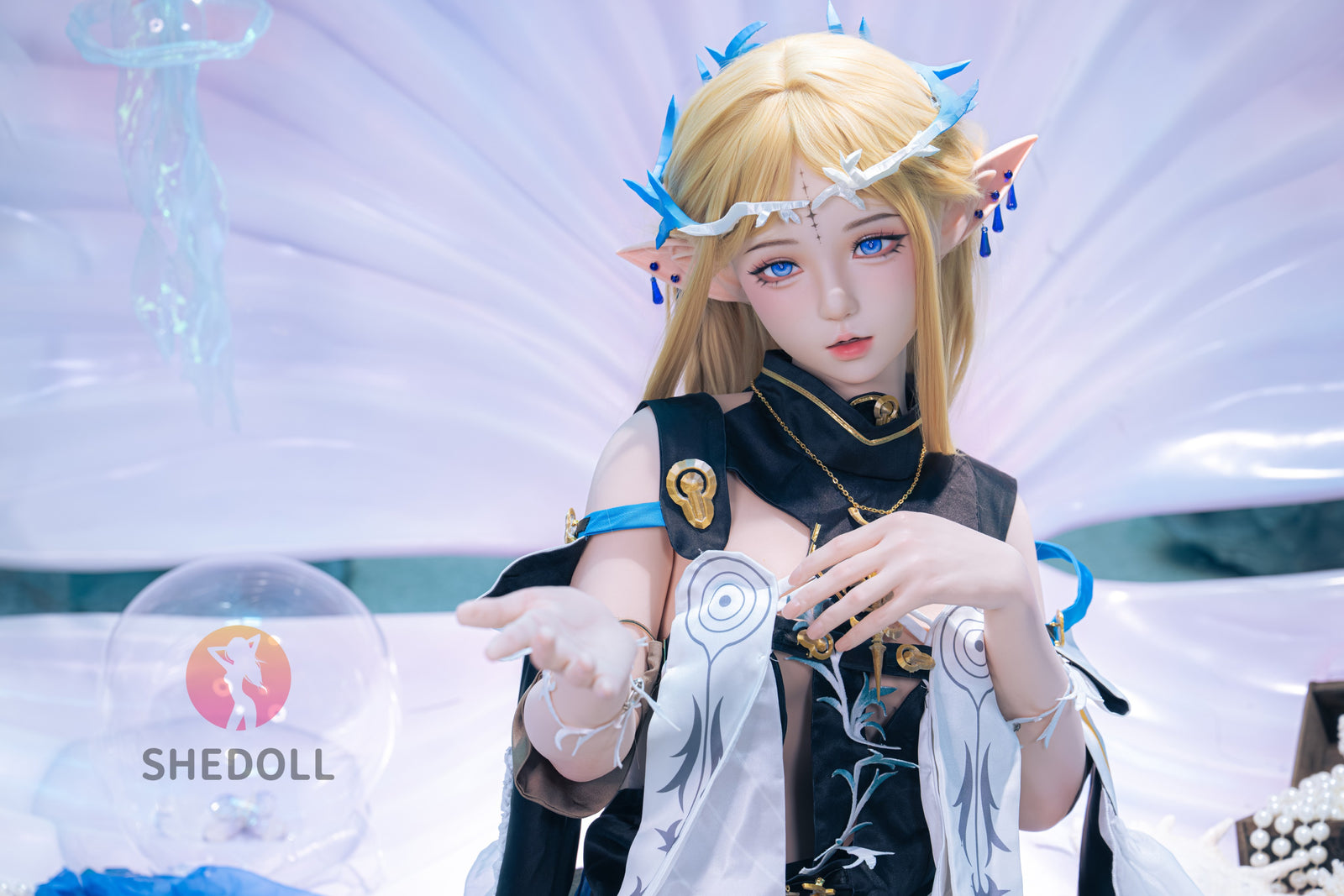 Bambola del sesso di Cartethyia (SHEDOLL Coppa A da 152 cm #SH195 2.0 in silicone)