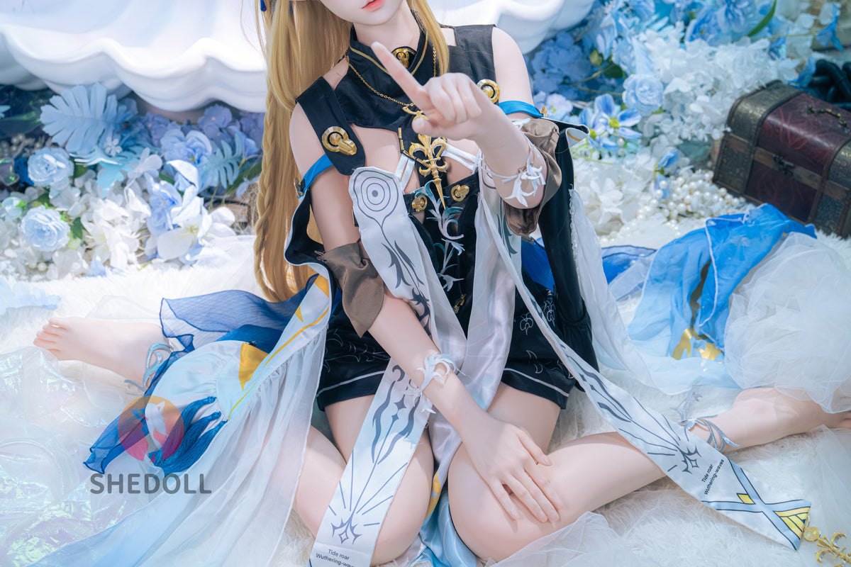 Bambola del sesso di Cartethyia (SHEDOLL Coppa A da 152 cm #SH195 2.0 in silicone)