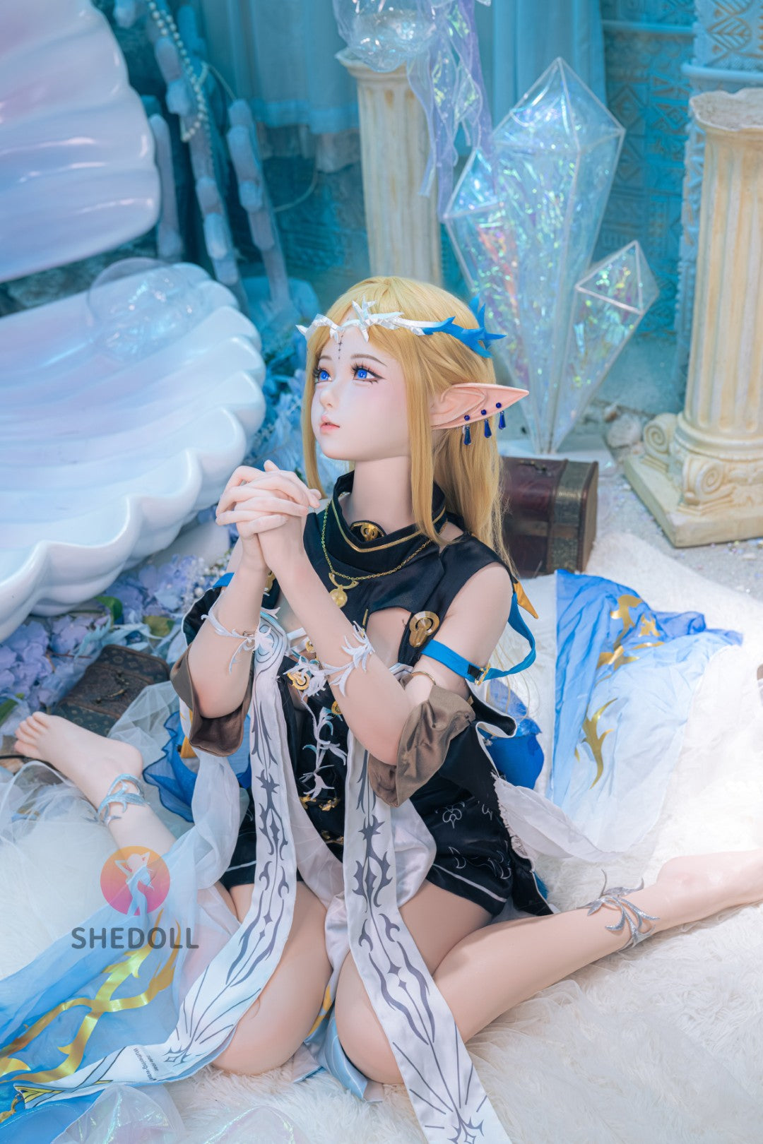 Bambola del sesso di Cartethyia (SHEDOLL Coppa A da 152 cm #SH195 2.0 in silicone)