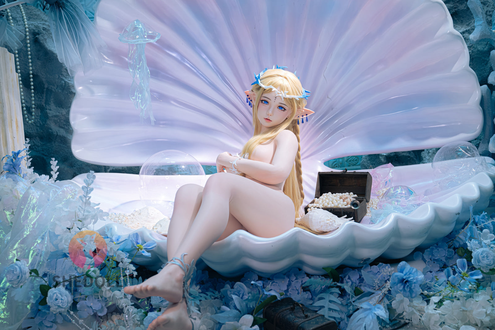 Bambola del sesso di Cartethyia (SHEDOLL Coppa A da 152 cm #SH195 2.0 in silicone)