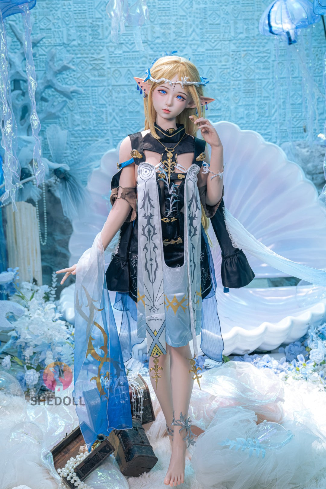 Bambola del sesso di Cartethyia (SHEDOLL Coppa A da 152 cm #SH195 2.0 in silicone)