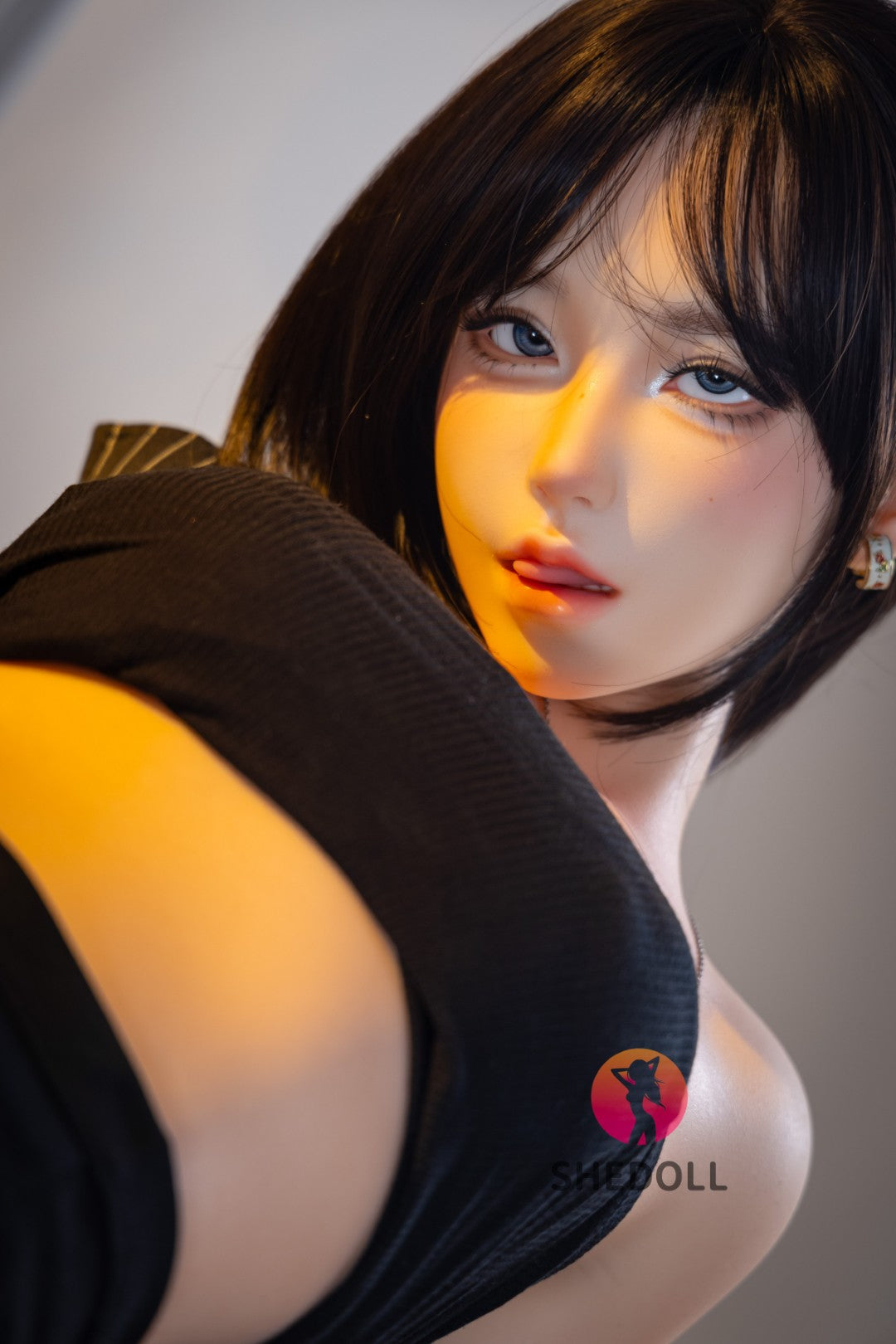 Lina bambola del sesso (SHEDOLL Coppa A da 152 cm #SH200 2.0 in silicone)