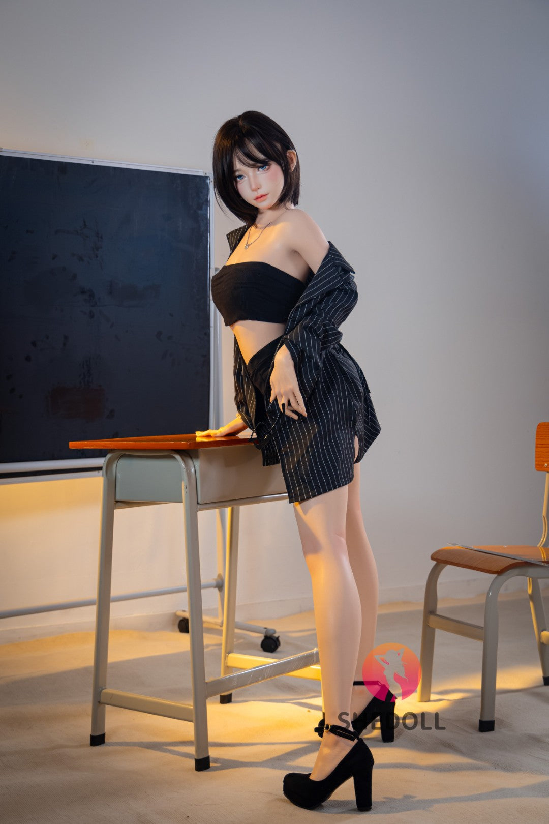 Lina bambola del sesso (SHEDOLL Coppa A da 152 cm #SH200 2.0 in silicone)