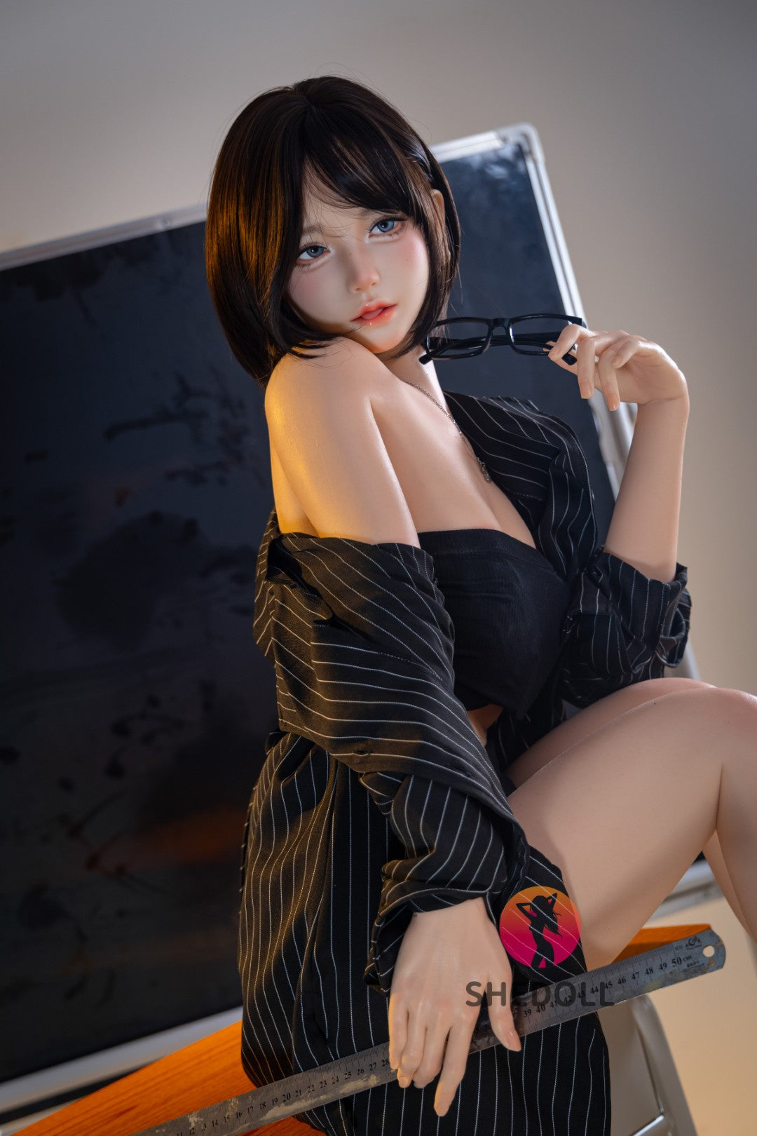 Lina bambola del sesso (SHEDOLL Coppa A da 152 cm #SH200 2.0 in silicone)