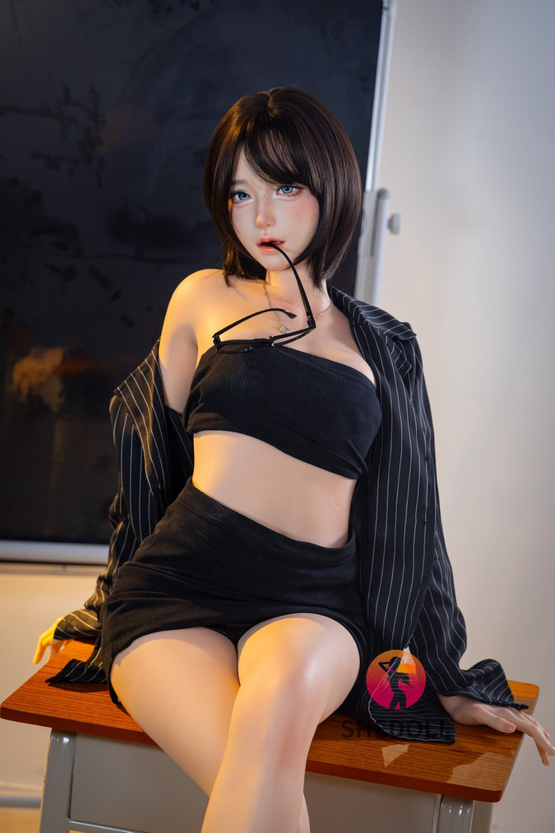 Lina bambola del sesso (SHEDOLL Coppa A da 152 cm #SH200 2.0 in silicone)