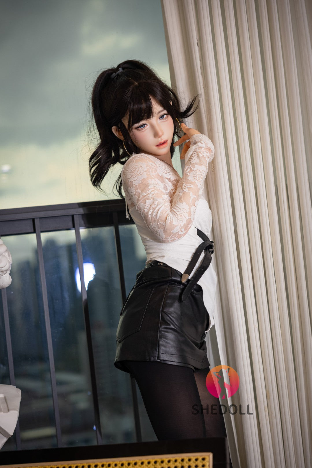 Lina bambola del sesso (SHEDOLL Coppa A da 152 cm #SH202 2.0 in silicone)
