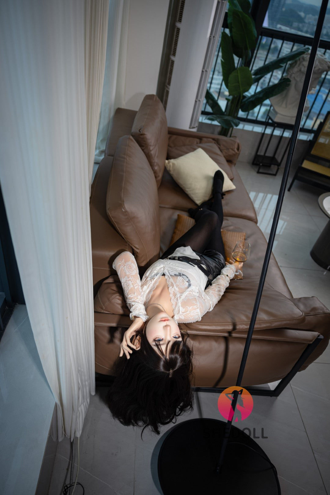 Lina bambola del sesso (SHEDOLL Coppa A da 152 cm #SH202 2.0 in silicone)