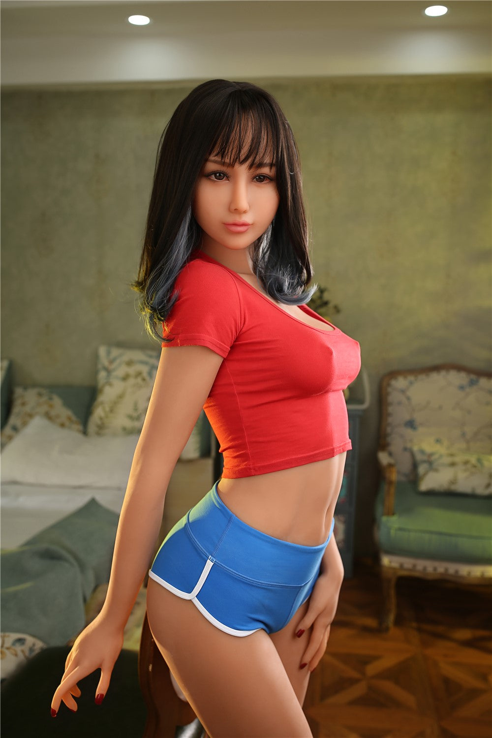 Saya bambola del sesso (Irontech Doll Coppa B da 168 cm n. 74 TPE)