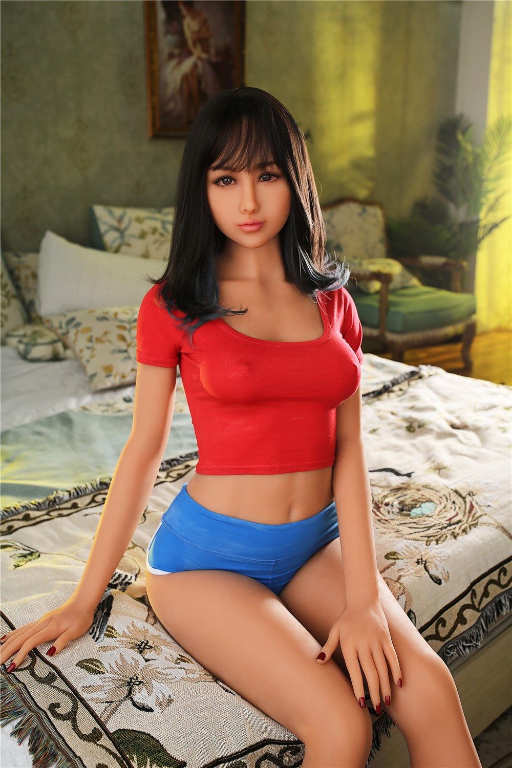 Saya bambola del sesso (Irontech Doll Coppa B da 168 cm n. 74 TPE)