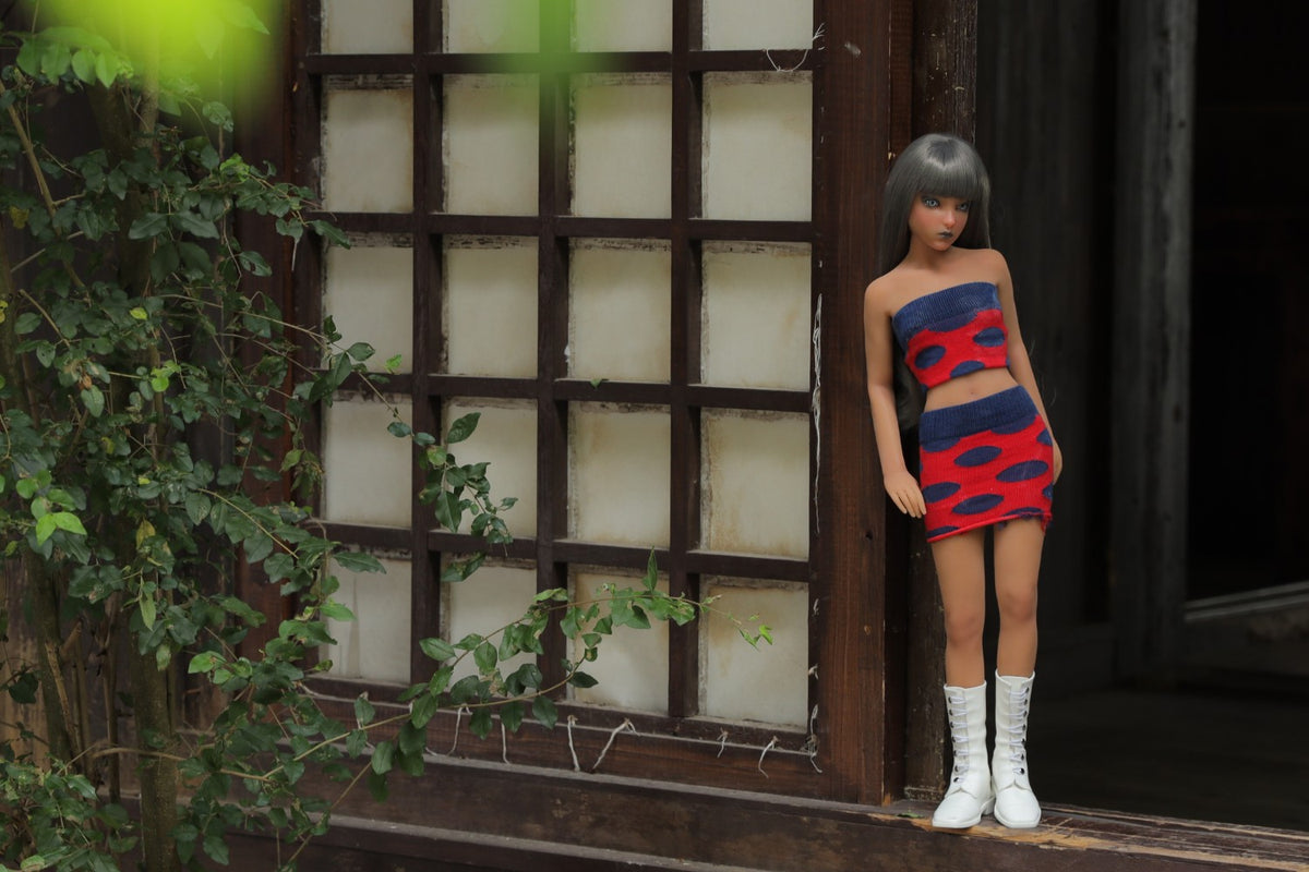 Momoko bambola del sesso (Climax Doll Mini 60 cm Coppa B Silicone)