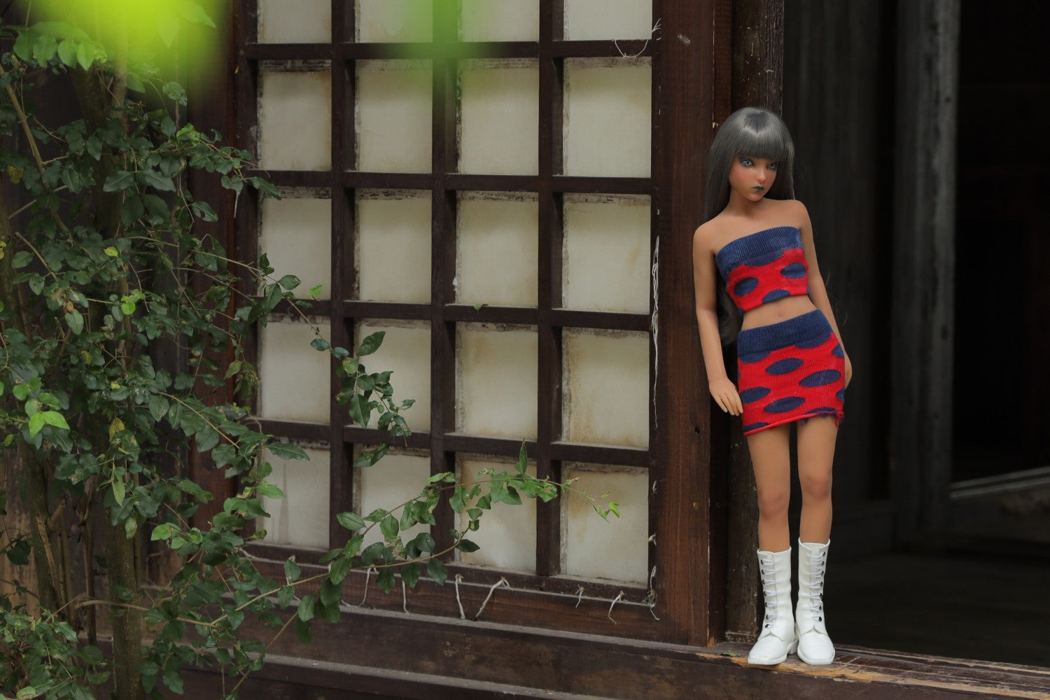 Momoko bambola del sesso (Climax Doll Mini 60 cm Coppa B Silicone)