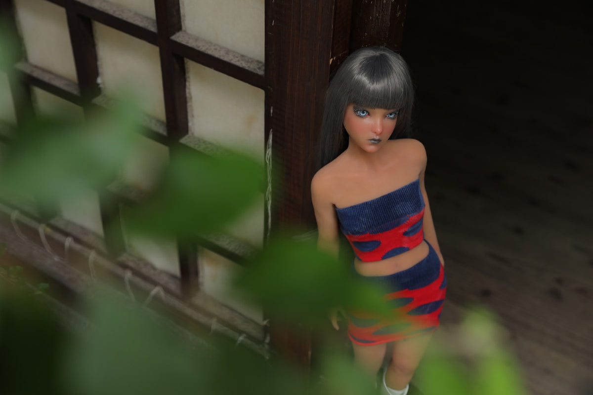 Momoko bambola del sesso (Climax Doll Mini 60 cm Coppa B Silicone)