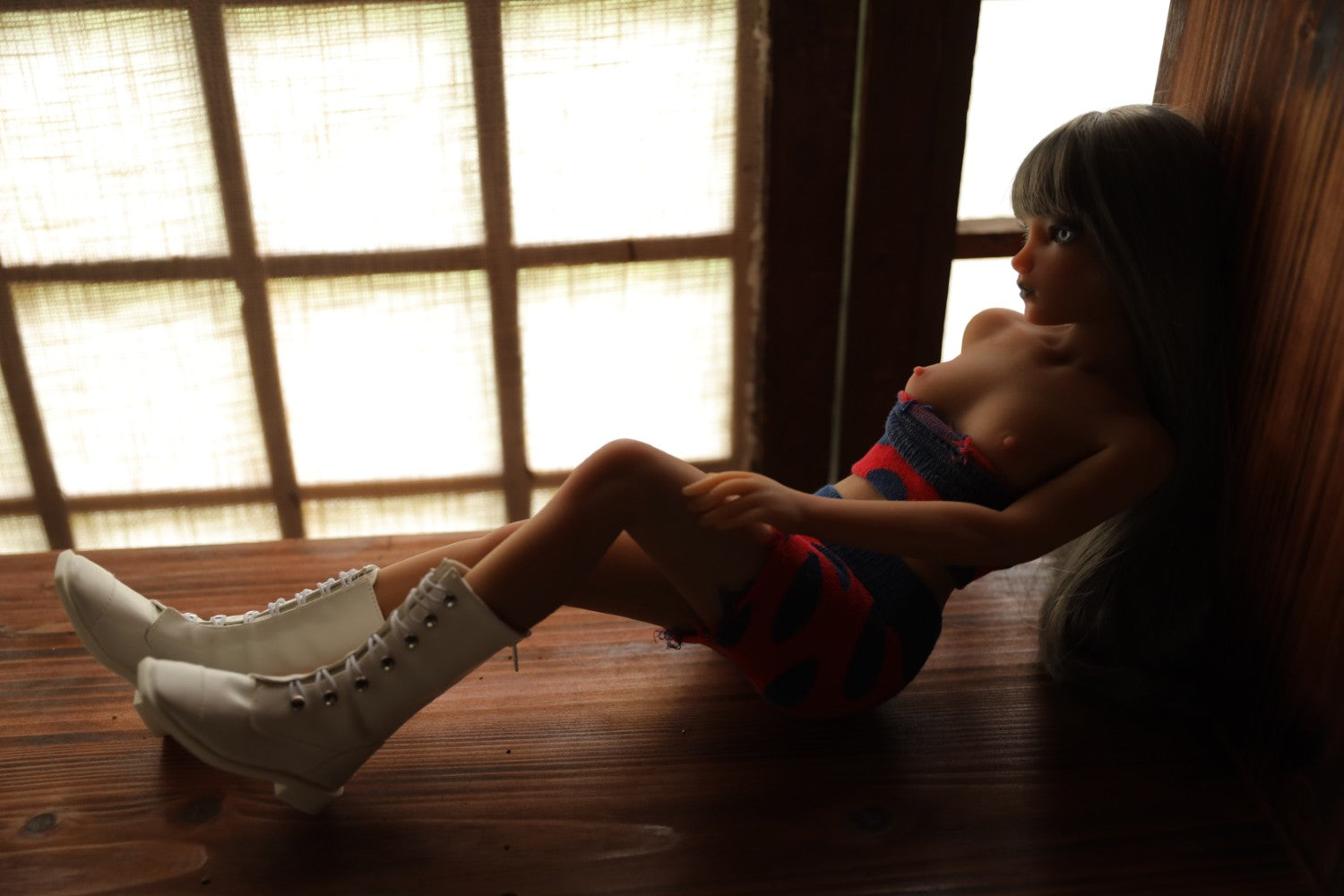 Momoko bambola del sesso (Climax Doll Mini 60 cm Coppa B Silicone)