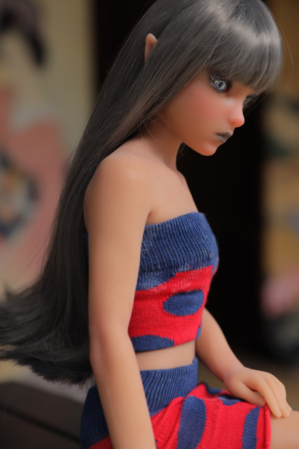 Momoko bambola del sesso (Climax Doll Mini 60 cm Coppa B Silicone)