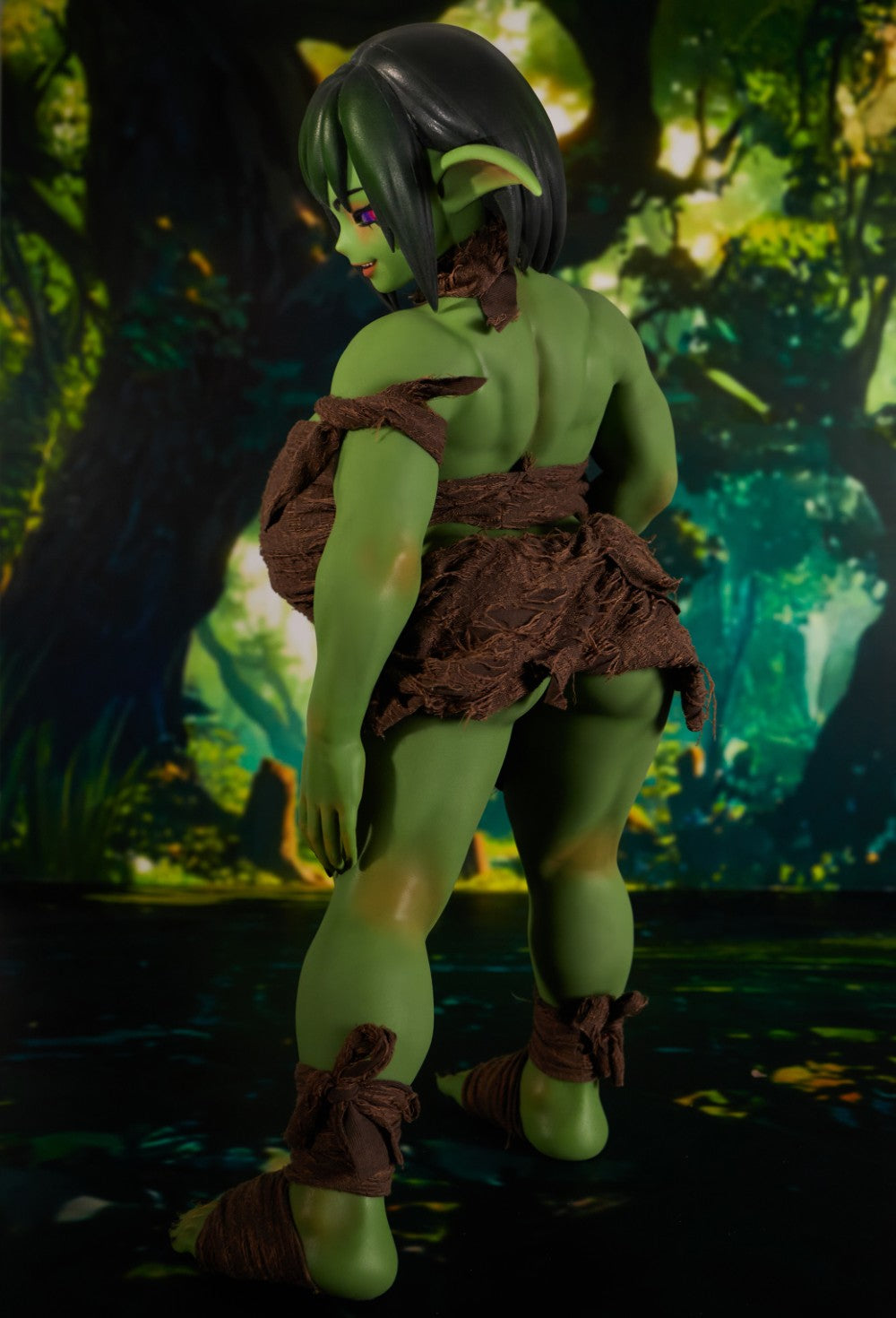 Zarga Orco bambola del sesso (Climax Doll Mini 70 cm Coppa a V in silicone)