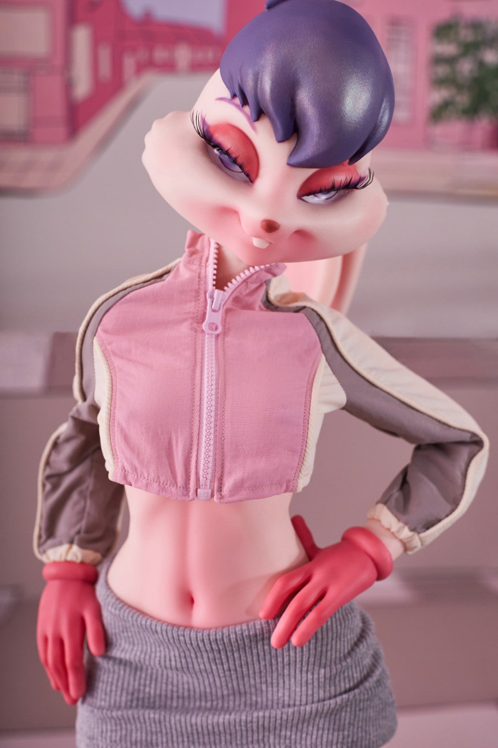 Lori Bunny Sex Doll (Climax Doll Mini silicone C-Cup da 70 cm)