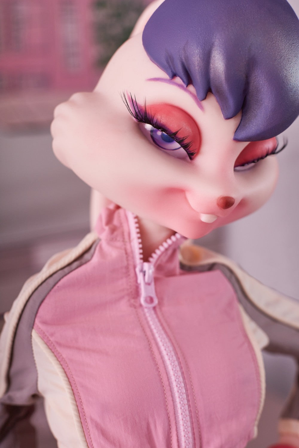 Lori Bunny Sex Doll (Climax Doll Mini silicone C-Cup da 70 cm)