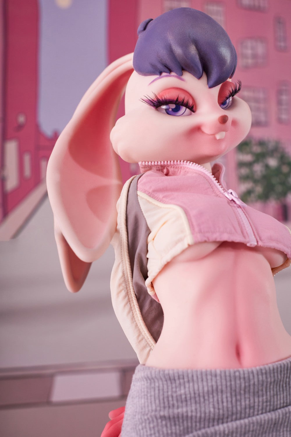 Lori Bunny Sex Doll (Climax Doll Mini silicone C-Cup da 70 cm)