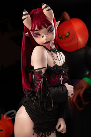 Meru la bambola di sesso succube (Climax Doll Ultra 157 cm B-Cup Silicone)