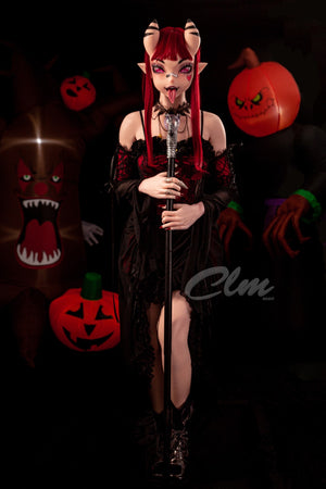 Meru la bambola di sesso succube (Climax Doll Ultra 157 cm B-Cup Silicone)