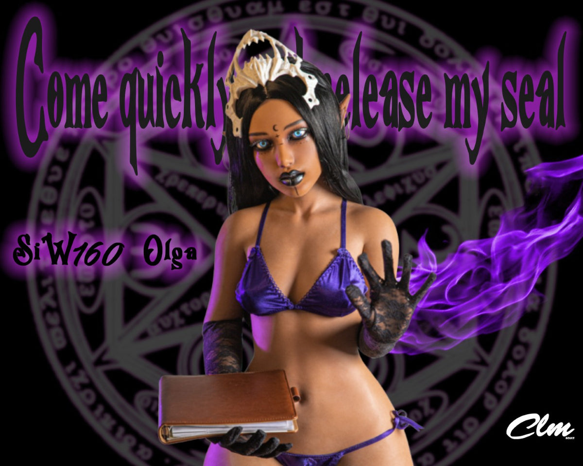 Olga bambola del sesso (Climax Doll Ultra 160 cm Coppa A in silicone)