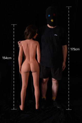 Tori bambola del sesso (Climax Doll Pro 154 cm Coppa C (TPE+silicone)