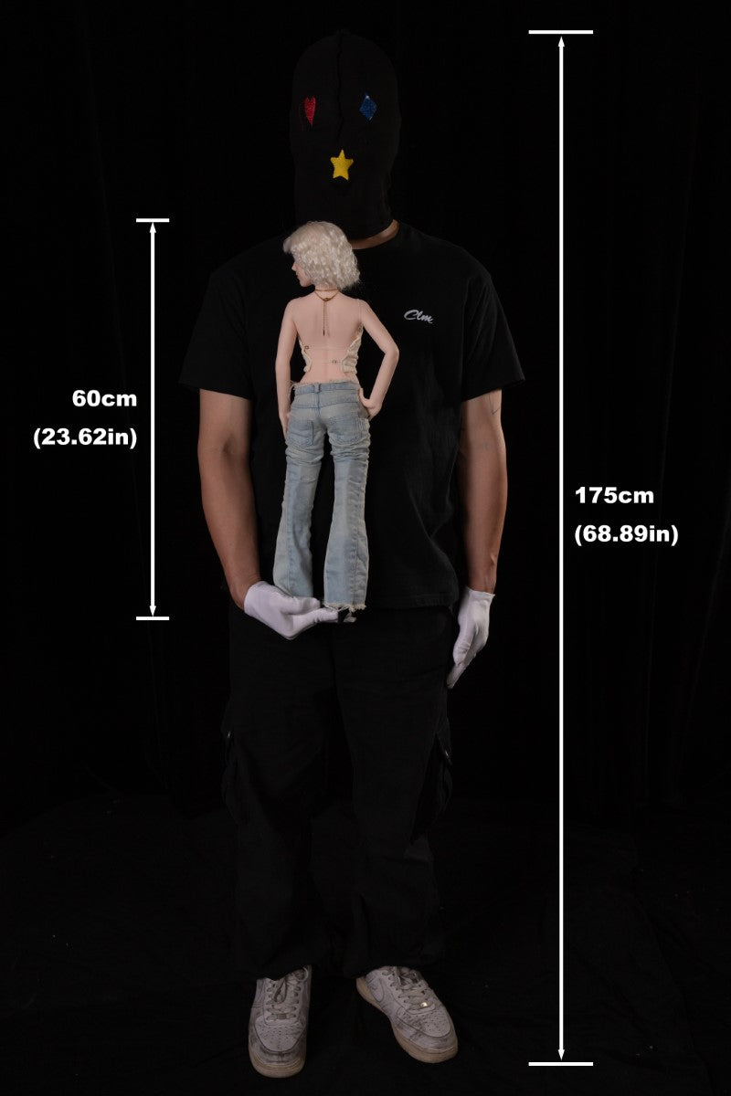 Tara bambola del sesso (Climax Doll Mini tazza S da 60 cm in silicone)