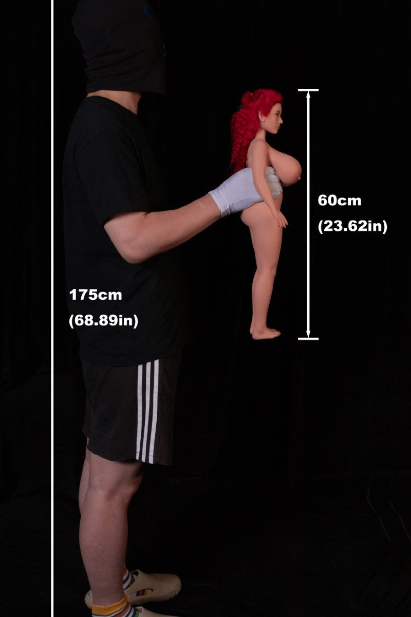 Hedy bambola del sesso (Climax Doll Mini 60 cm Coppa C in silicone)