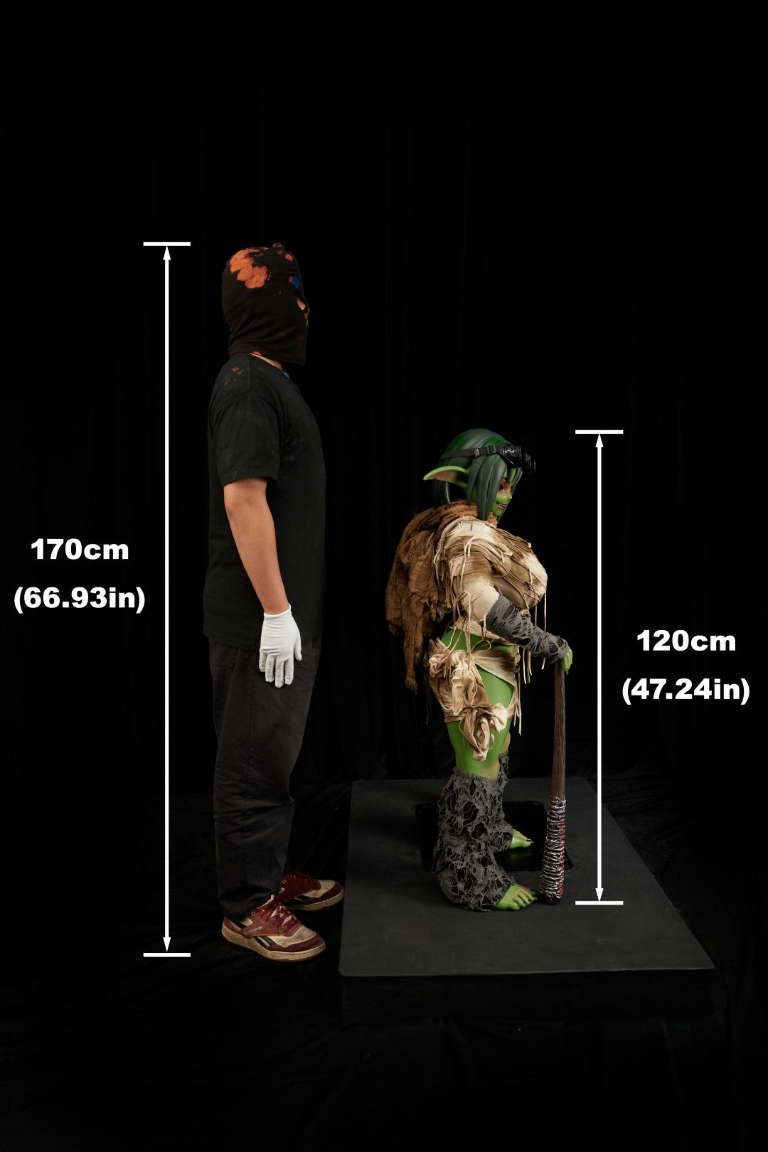 Barza Orc Sex doll (Climax Doll Ultra 120cm K-cup silicone)