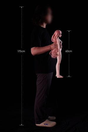 Hilary Sex doll (Climax Doll Mini 60cm a-cup silicone)
