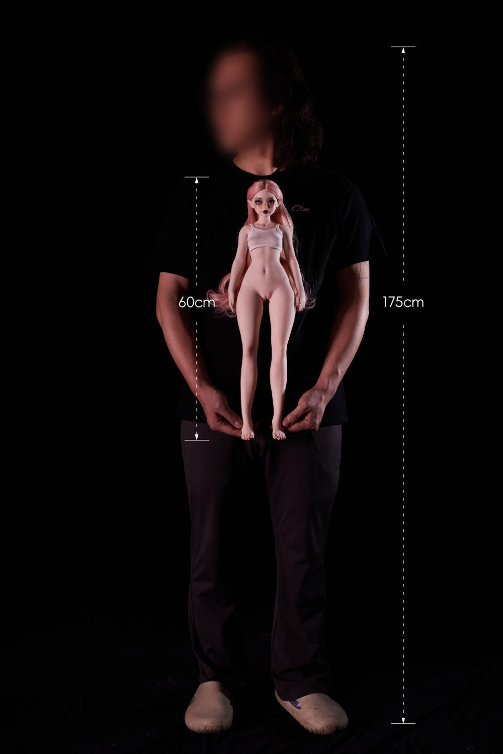 Hilary Sex Doll (Climax Doll Mini silicone a-tazza da 60 cm)