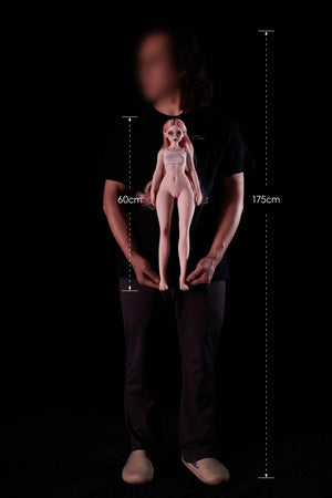 Hilary Sex doll (Climax Doll Mini 60cm a-cup silicone)