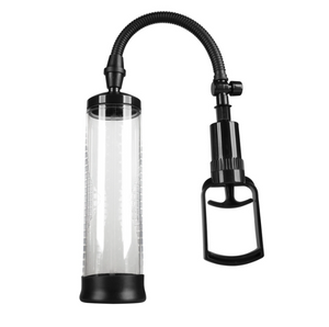 Pompa del pene per ingrandimento ed erezione più dura - 70 × 220 mm | Design nero