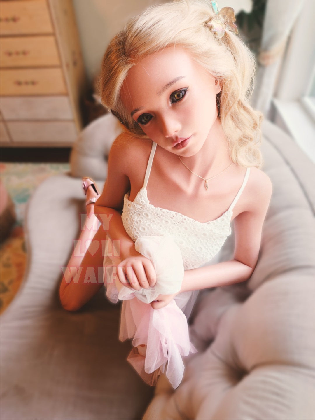 Tina bambola del sesso (My Loli Waifu 148 cm Coppa B #75 Silicone)