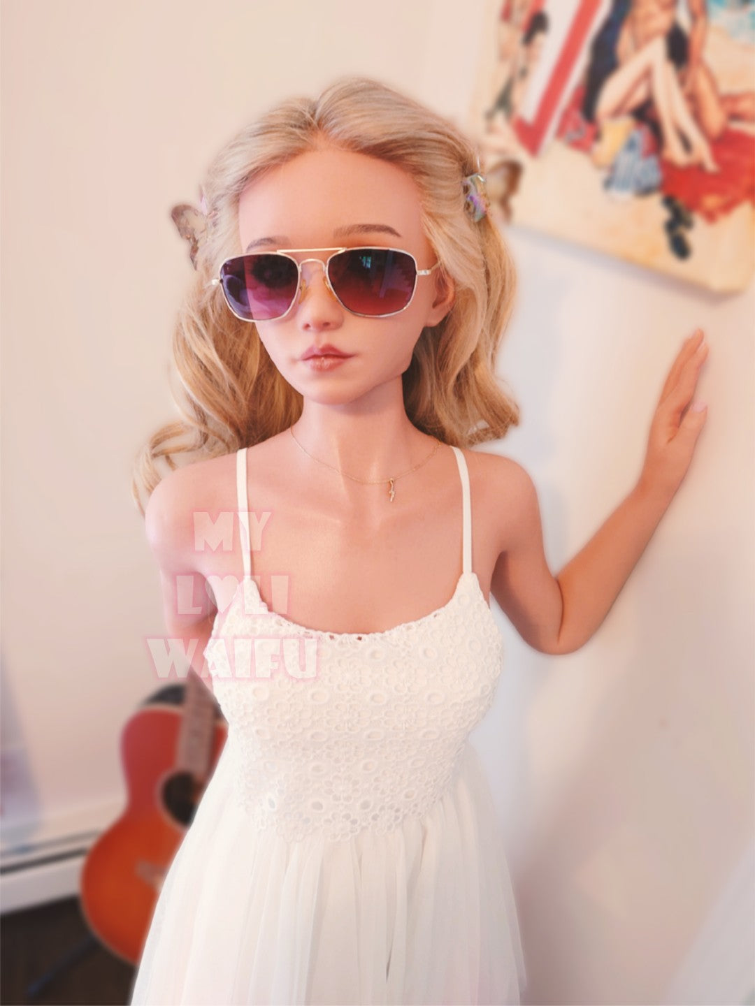 Tina bambola del sesso (My Loli Waifu 148 cm Coppa B #75 Silicone)