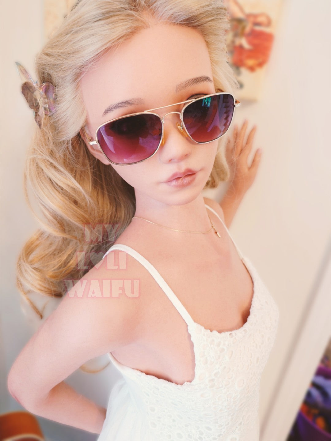 Tina bambola del sesso (My Loli Waifu 148 cm Coppa B #75 Silicone)