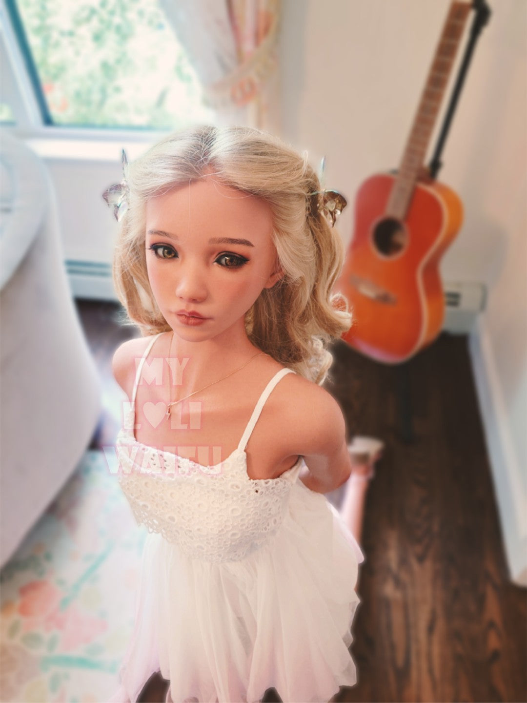 Tina bambola del sesso (My Loli Waifu 148 cm Coppa B #75 Silicone)