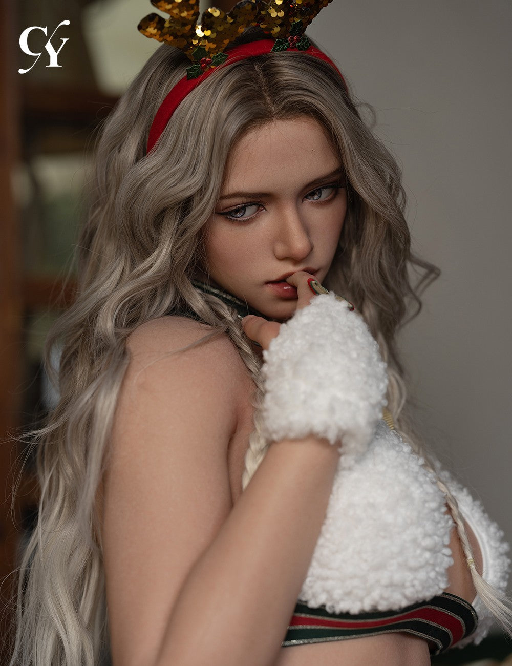 Polly bambola del sesso (TOP CYDOLL Coppa E da 176 cm (TPE+silicone)