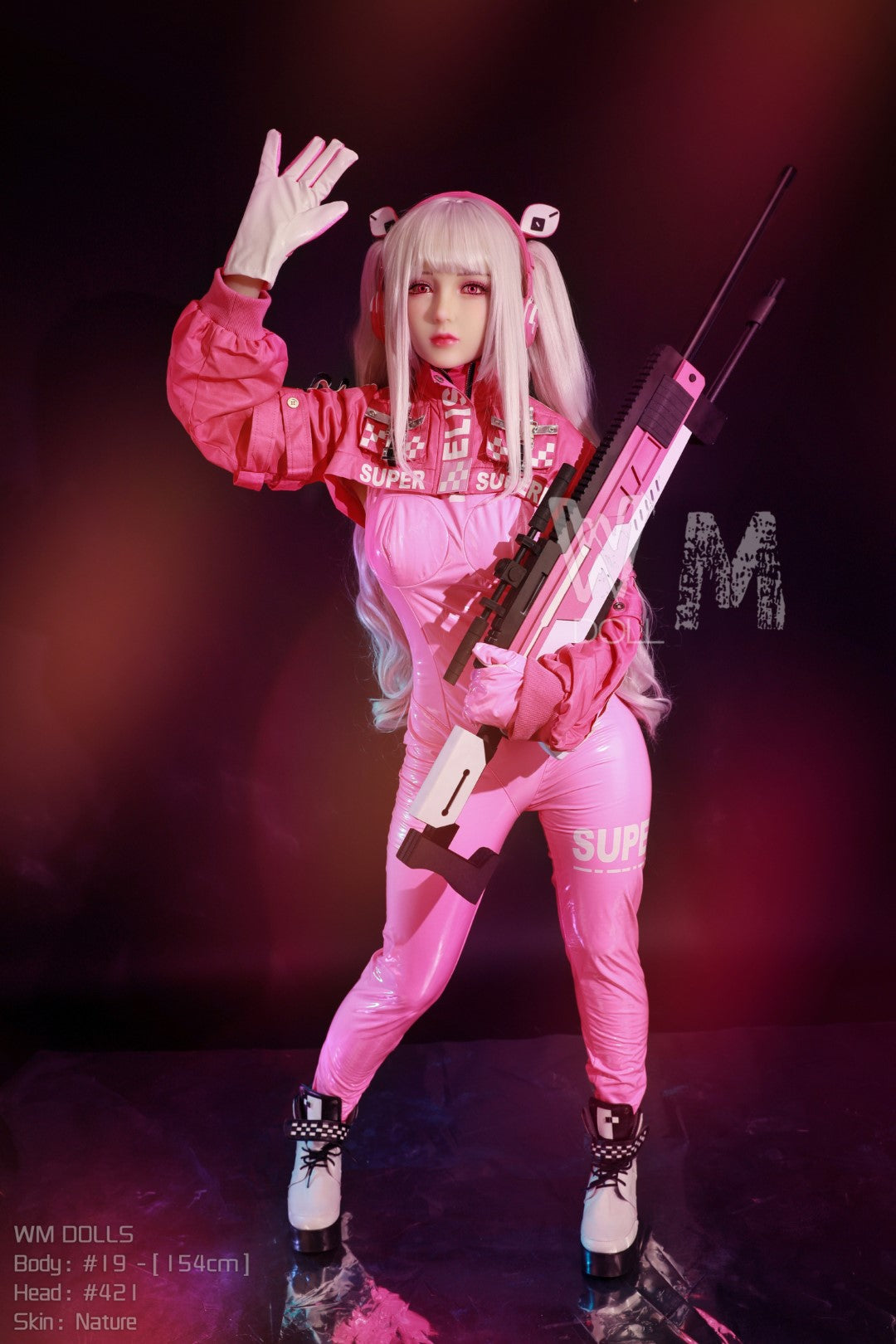 Tracey bambola del sesso (WM-Doll Coppa B da 154 cm n. 421 TPE)